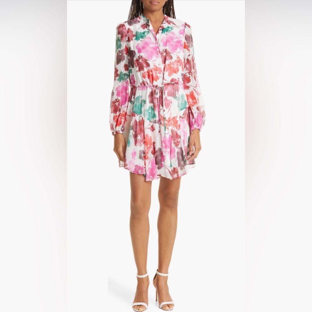 Milly Reina Watercolor Dress